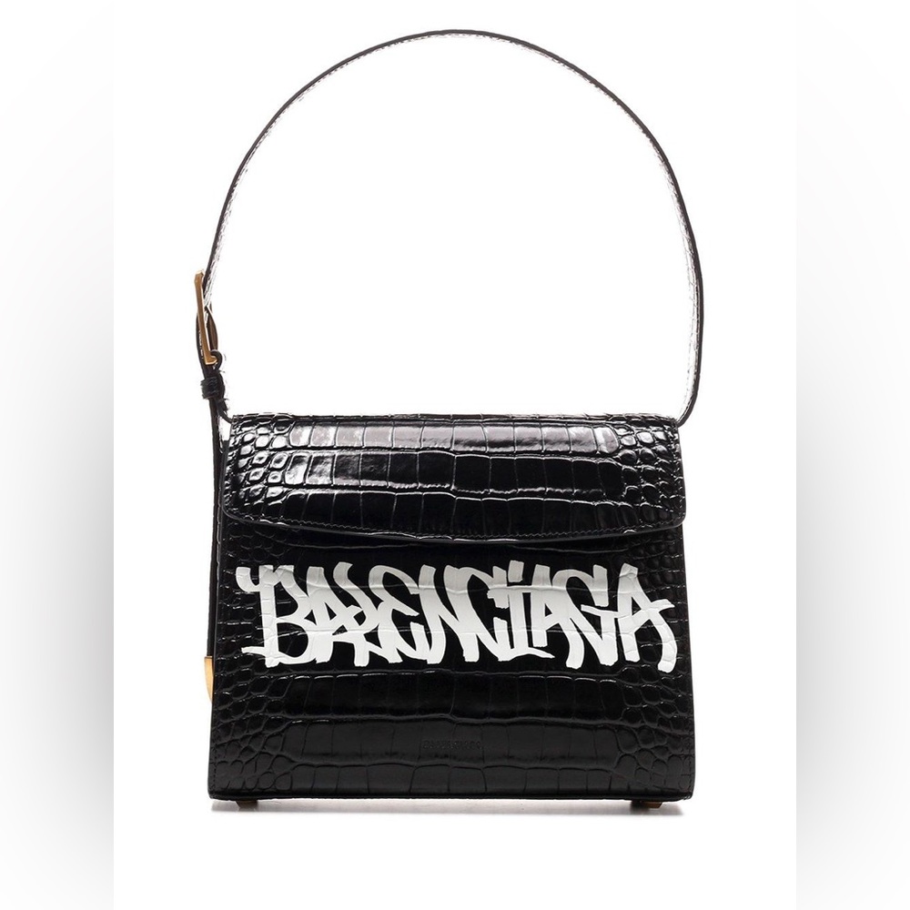Balenciaga Ghost Graffiti Bag Medium